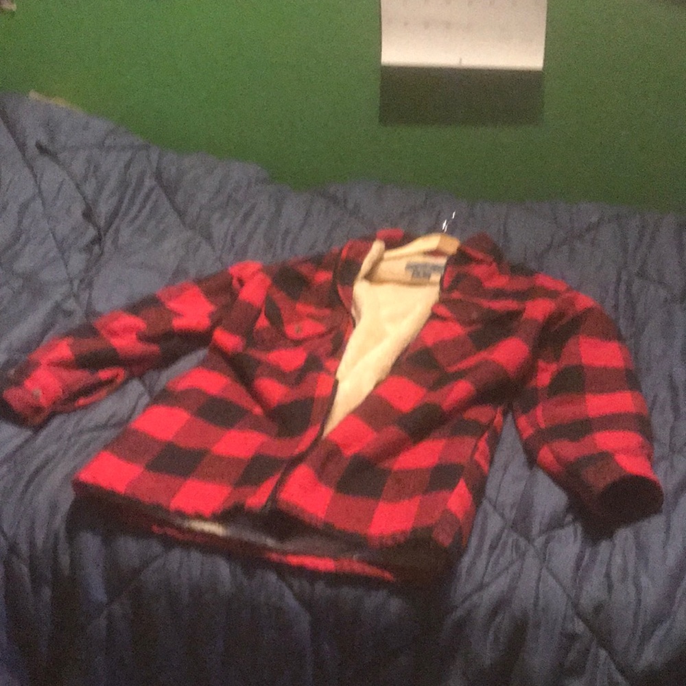 Red Flannel Coat